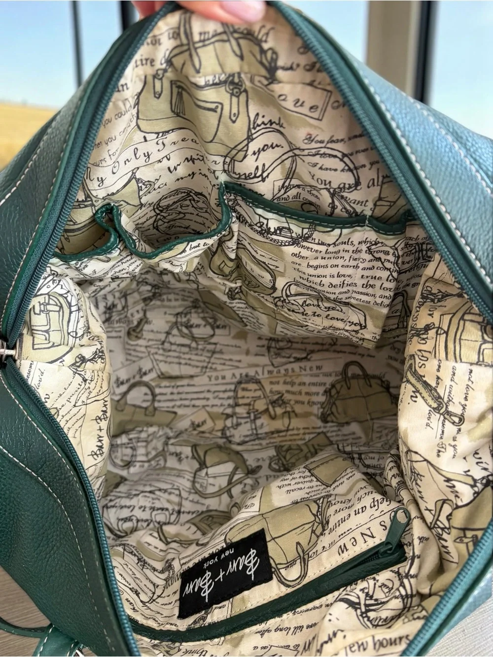 Vintage Barr & Barr NY dark green